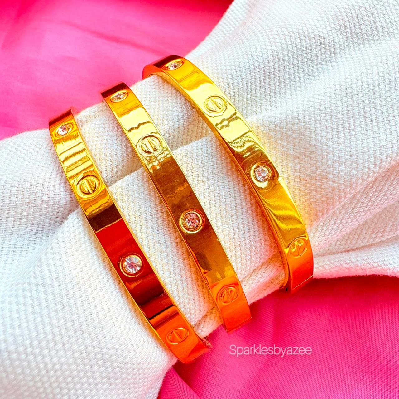 Cartier Bracelet - 18K Gold Plated 